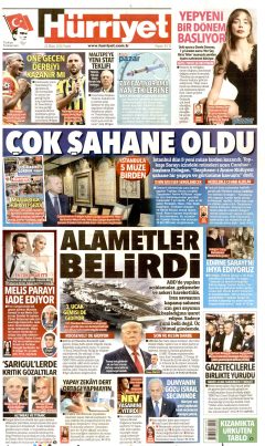 Hürriyet Gazetesi Manşetleri