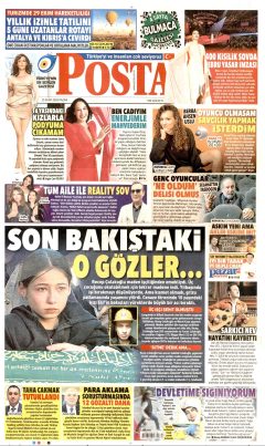 Posta Gazetesi Manşetleri