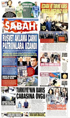 Sabah Gazetesi Manşetleri
