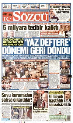 Sözcü Gazetesi Manşetleri