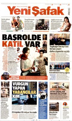 Yeni Şafak Gazetesi Manşetleri