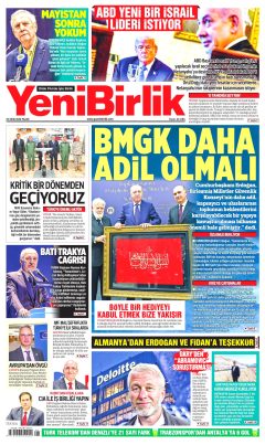 YeniBirlik Gazetesi Manşetleri