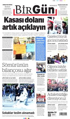 BirGün Gazetesi Manşetleri