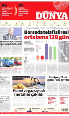 Dünya Gazetesi Manşetleri