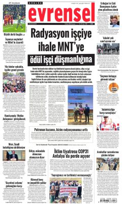 Evrensel Gazetesi Manşetleri
