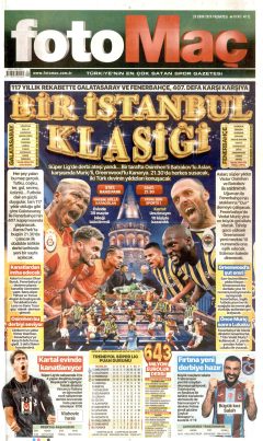 Fotomaç Gazetesi Manşetleri