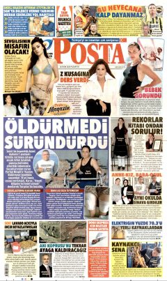 Posta Gazetesi Manşetleri