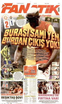 Fanatik Gazetesi Manşetleri