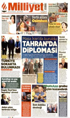 Milliyet Gazetesi Manşetleri