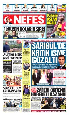 Nefes Gazetesi Manşetleri