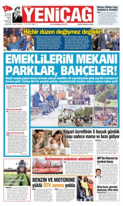 Yeniçağ Gazetesi Manşetleri