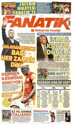 Fanatik Gazetesi Manşetleri