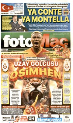 Fotomaç Gazetesi Manşetleri