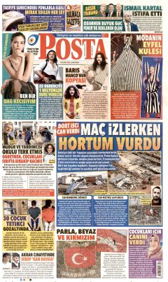 Posta Gazetesi Manşetleri