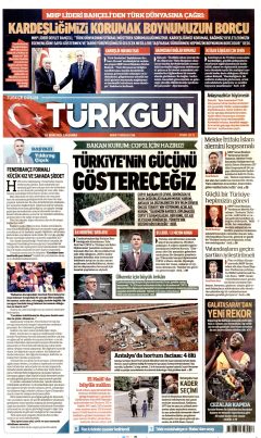 Türkgün Gazetesi Manşetleri