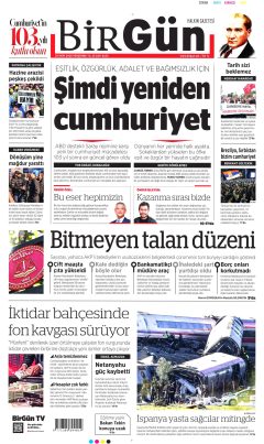 BirGün Gazetesi Manşetleri