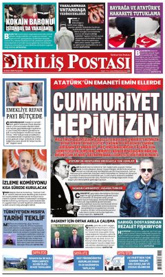 Diriliş Postası Gazetesi Manşetleri