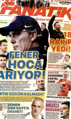 Fanatik Gazetesi Manşetleri
