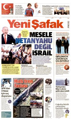 Yeni Şafak Gazetesi Manşetleri