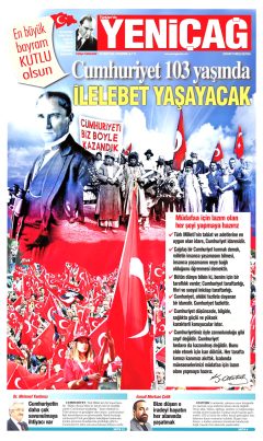Yeniçağ Gazetesi Manşetleri